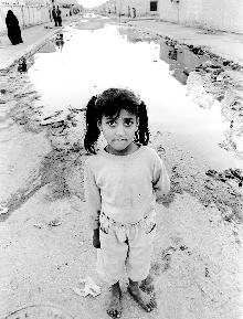 Child in Basra, February 1998.